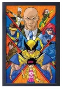 Sign Of The Times Marvel X-Men Crystex 11x17 Wall Art