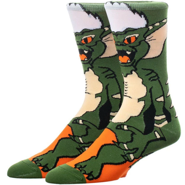 Bioworld Movies Gremlins Spike 360 Character Crew Socks 3 Bioworld Movies Gremlins Spike 360 Character Crew Socks