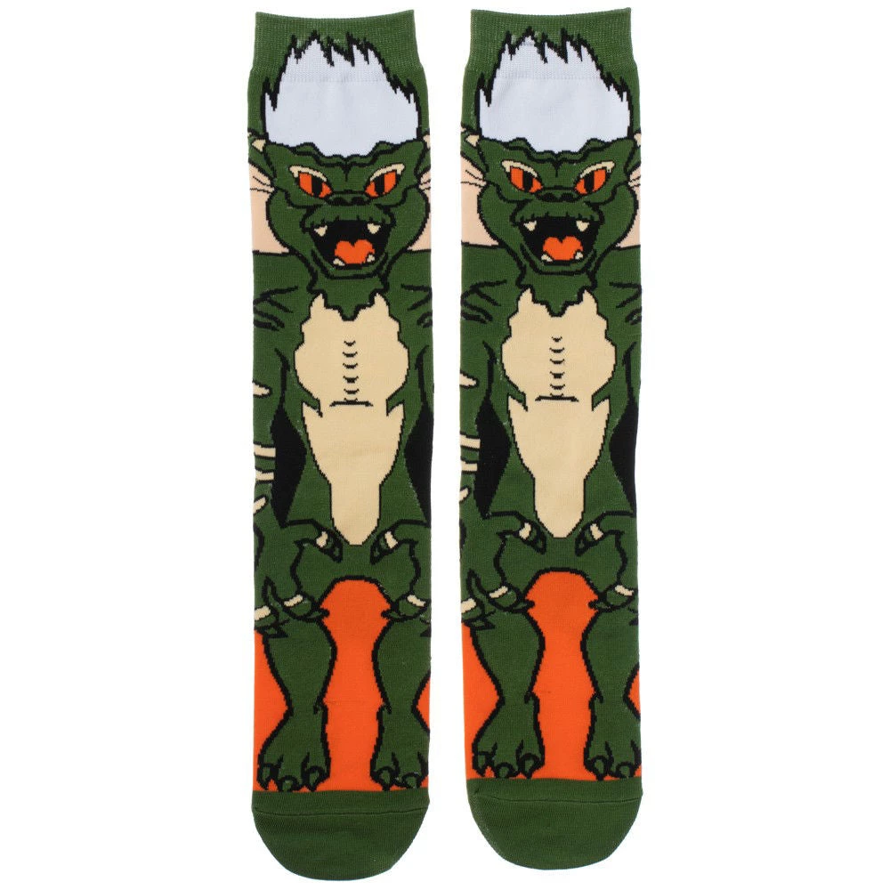 Bioworld Movies Gremlins Spike 360 Character Crew Socks 4 Bioworld Movies Gremlins Spike 360 Character Crew Socks