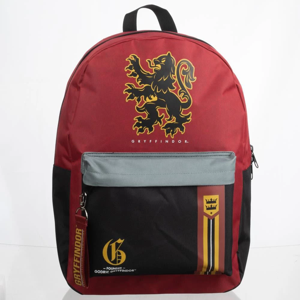 Bioworld Harry Potter Gryffindor Mixblock Laptop Backpack 3 Bioworld Harry Potter Gryffindor Mixblock Laptop Backpack