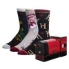 Bioworld Harry Potter Train 3 Pair Crew Box Set 2 Bioworld Harry Potter Train 3 Pair Crew Box Set