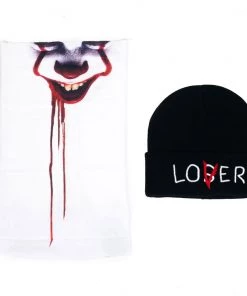 Bioworld Movies It Pennywise Beanie & Gaiter Set 11 Bioworld Movies It Pennywise Beanie & Gaiter Set