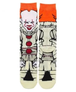 Bioworld Classics Films It Penny-wise Animigos 360 Character Socks IT (Movie)