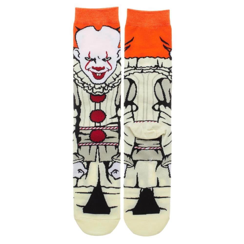 Bioworld Classics Films It Penny-wise Animigos 360 Character Socks IT (Movie) 4 Bioworld Classics Films It Penny-wise Animigos 360 Character Socks IT (Movie)