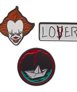 Bioworld It Pennywise Lapel Pin Set