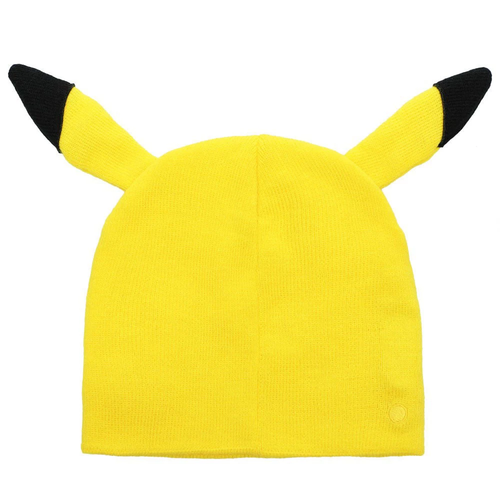 Bioworld Pokemon Pikachu Big Face Beanie W/ Led Cheeks 7 Bioworld Pokemon Pikachu Big Face Beanie W/ Led Cheeks