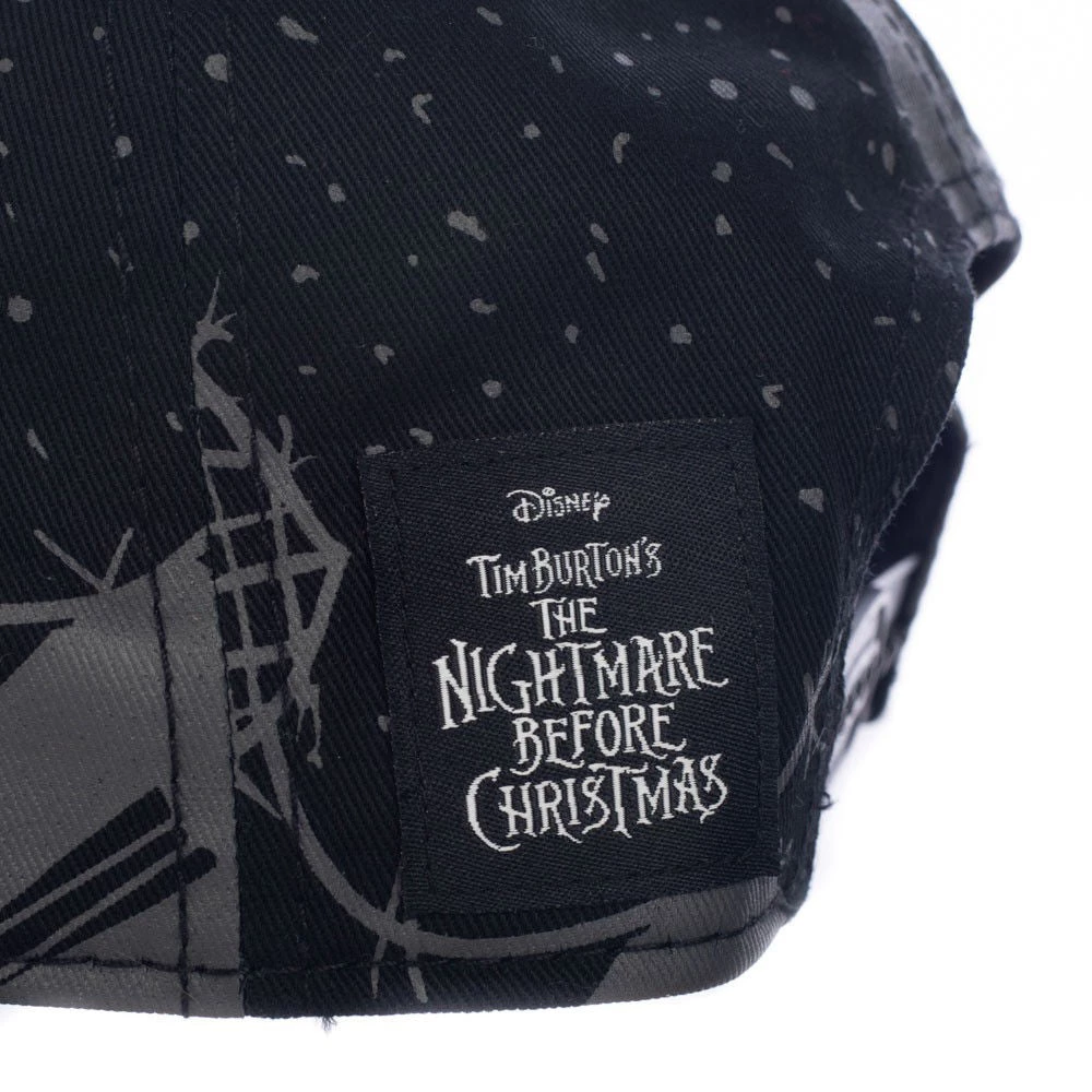 Bioworld The Nightmare Before Christmas All Over Print Jack & Sally Hat Disney 4 Bioworld The Nightmare Before Christmas All Over Print Jack & Sally Hat Disney