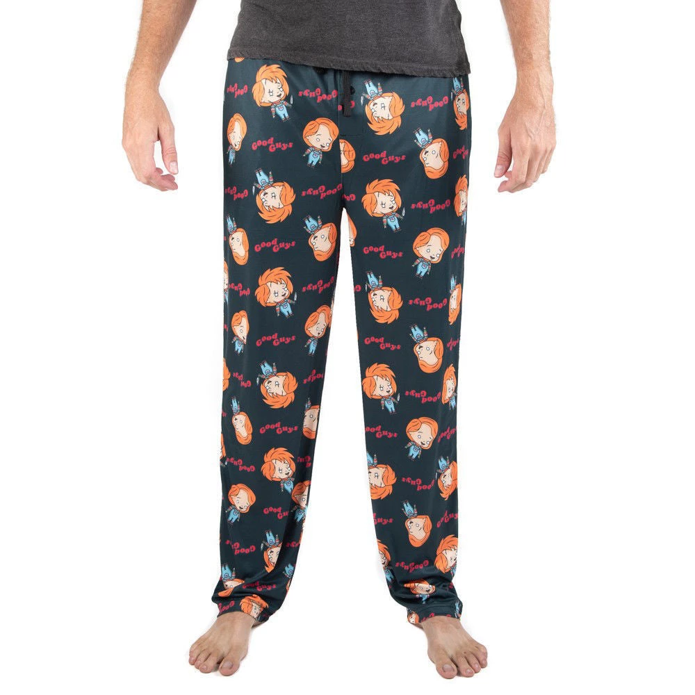 Bioworld Chucky All Over Print Unisex Sleep Pants Child's Play 3 Bioworld Chucky All Over Print Unisex Sleep Pants Child's Play