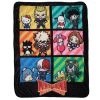Bioworld Anime Sanrio X My Hero Academia Fleece Throw