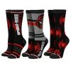 Bioworld Marvel Miles Morales 3 Pair Crew Socks 2 Bioworld Marvel Miles Morales 3 Pair Crew Socks