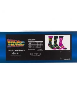 Bioworld Back To The Future 3 Pair Crew Box Set