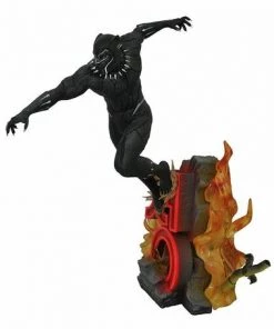 Diamond Marvel Black Panther Premier Collection Black Panther 12-Inch Collectible Resin Statue