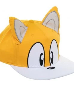 Bioworld Sonic The Hedgehog Sonic Tails Big Face Flat Bill Snapback 8 Bioworld Sonic The Hedgehog Sonic Tails Big Face Flat Bill Snapback