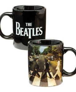 Bioworld The Beatles Abbey Road 20oz Ceramic Mug Music