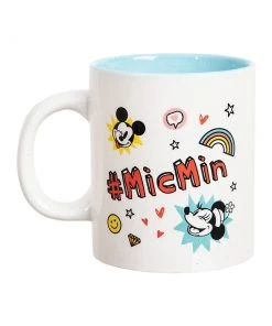 Bioworld Disney Mickey & Minnie Mouse 16oz Ceramic Mug
