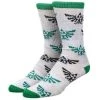 Bioworld Zelda Hyrule Triforce Logo White Crew Socks