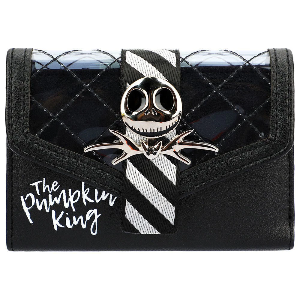 Bioworld Disney Nightmare Before Christmas Jack Metal Badge Bi-Fold Wallet 3 Bioworld Disney Nightmare Before Christmas Jack Metal Badge Bi-Fold Wallet