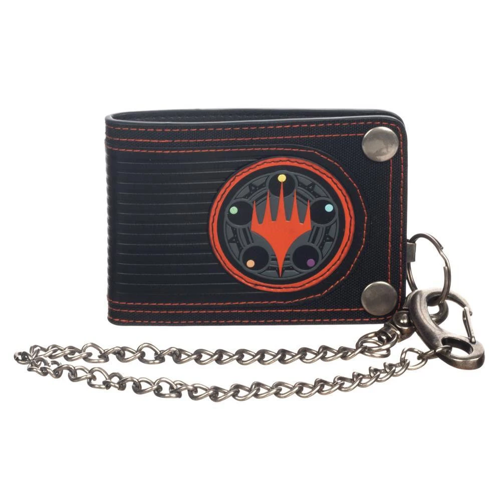 Bioworld Magic The Gathering Logo Chain Wallet Wallets 3 Bioworld Magic The Gathering Logo Chain Wallet Wallets