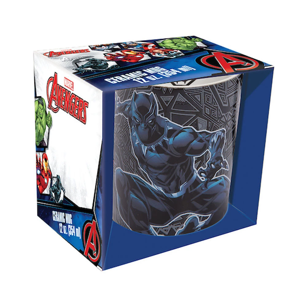 Bioworld Marvel Black Panther 12 Oz Ceramic Mug 4 Bioworld Marvel Black Panther 12 Oz Ceramic Mug