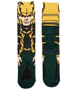 Bioworld Marvel Loki 360 Character Sock