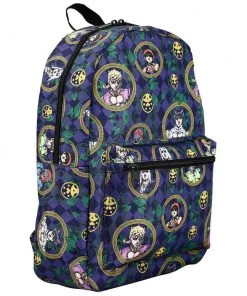 Bioworld JOJO'S Bizarre Adventure Character AOP Backpack 9 Bioworld JOJO'S Bizarre Adventure Character AOP Backpack