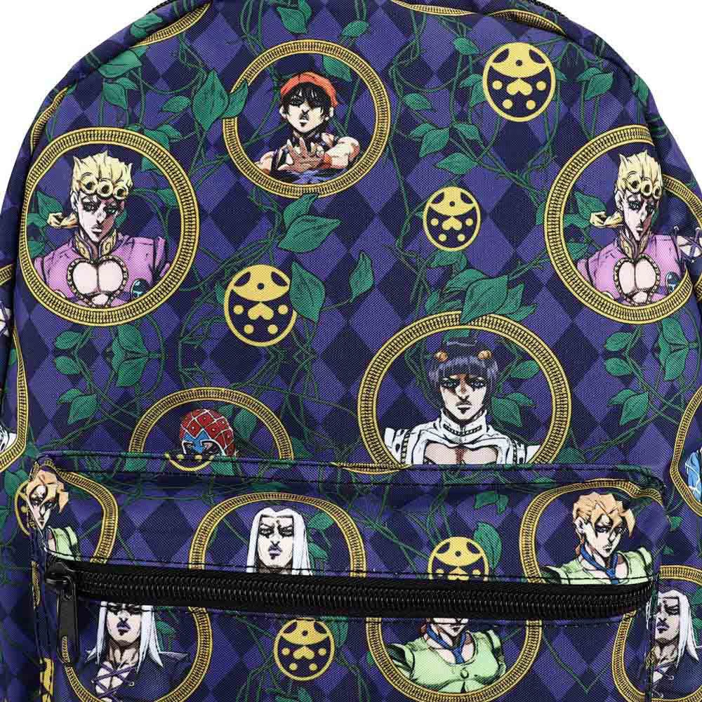 Bioworld JOJO'S Bizarre Adventure Character AOP Backpack 4 Bioworld JOJO'S Bizarre Adventure Character AOP Backpack