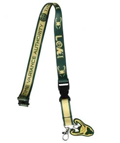 Bioworld Marvel Loki Time Variance Authority Lanyard