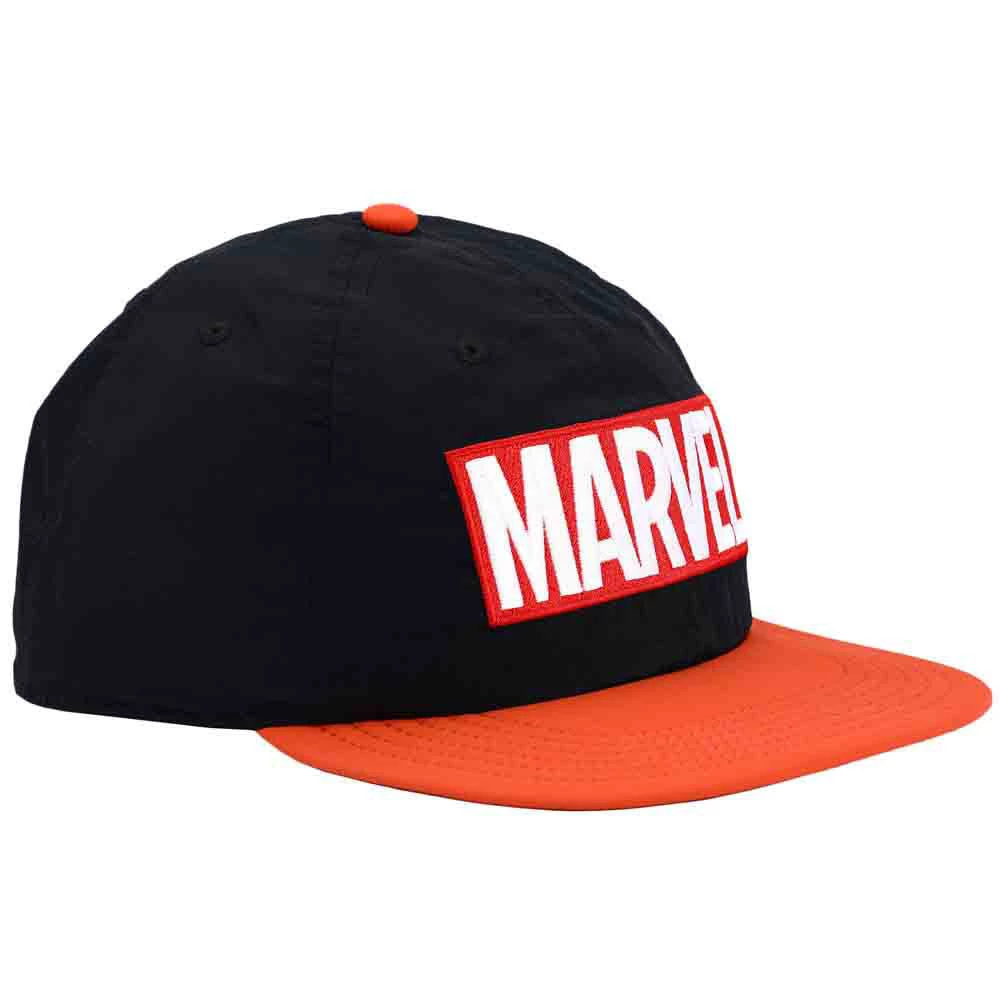 Bioworld Marvel Embroidered Logo Flat Bill Snapback 5 Bioworld Marvel Embroidered Logo Flat Bill Snapback