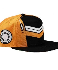 Bioworld Dragon Ball Z Sayiman Ballistic Nylon Cosplay Flat Bill Snapback