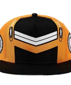 Bioworld Dragon Ball Z Sayiman Ballistic Nylon Cosplay Flat Bill Snapback