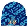 Bioworld Movies Sonic The Hedgehog All Over Print Beanie