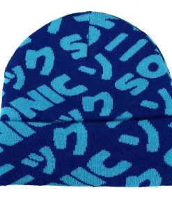 Bioworld Movies Sonic The Hedgehog All Over Print Beanie