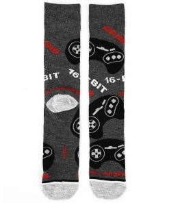 Bioworld Sega Genesis Sonic & Classics Controller 3 Pair Crew Box Set Sonic The Hedgehog