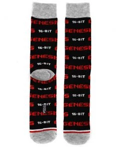 Bioworld Sega Genesis Sonic & Classics Controller 3 Pair Crew Box Set Sonic The Hedgehog