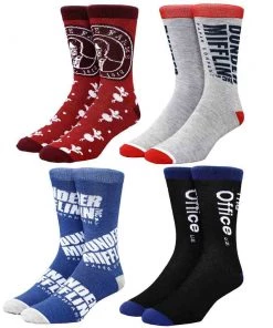 Bioworld The Office 12 Days Of Socks Box Set