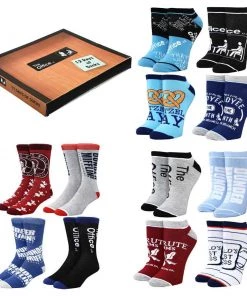 Bioworld The Office 12 Days Of Socks Box Set