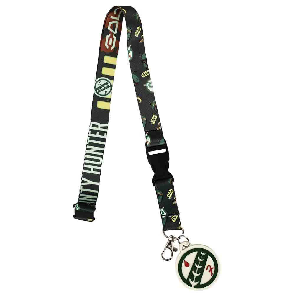 Bioworld Star Wars Boba Fett Lanyard 3 Bioworld Star Wars Boba Fett Lanyard