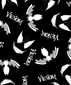 Bioworld Marvel Venom All Over Print Sleep Pants