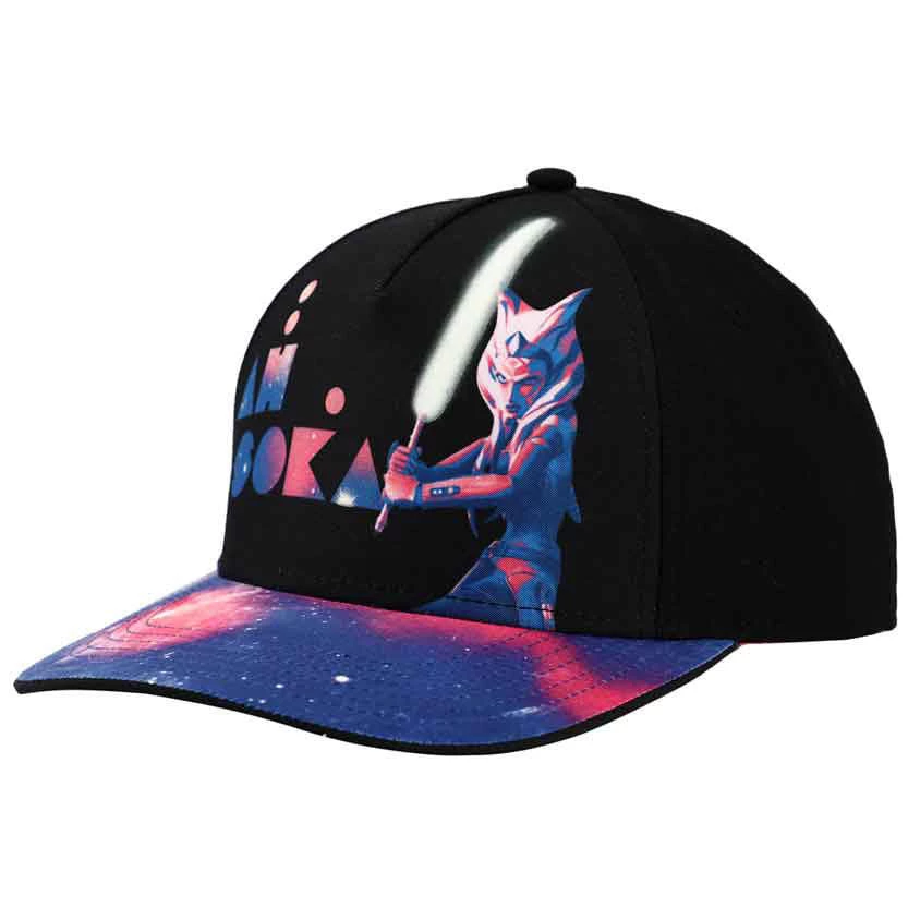 Bioworld Star Wars Ahsoka Tano Glow Printed Youth Curved Bill Snapback 3 Bioworld Star Wars Ahsoka Tano Glow Printed Youth Curved Bill Snapback