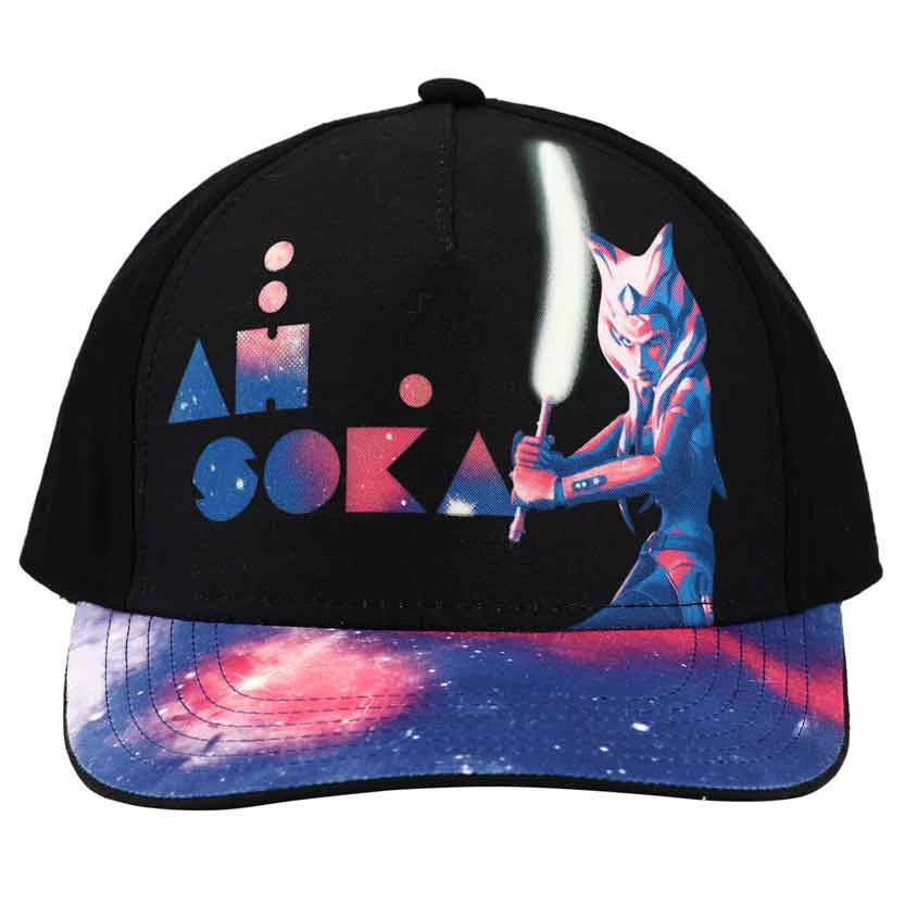 Bioworld Star Wars Ahsoka Tano Glow Printed Youth Curved Bill Snapback 4 Bioworld Star Wars Ahsoka Tano Glow Printed Youth Curved Bill Snapback
