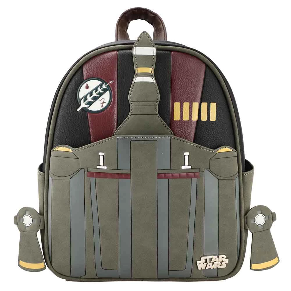 Bioworld Star Wars Boba Fett Jett Pack Mini Backpack 3 Bioworld Star Wars Boba Fett Jett Pack Mini Backpack