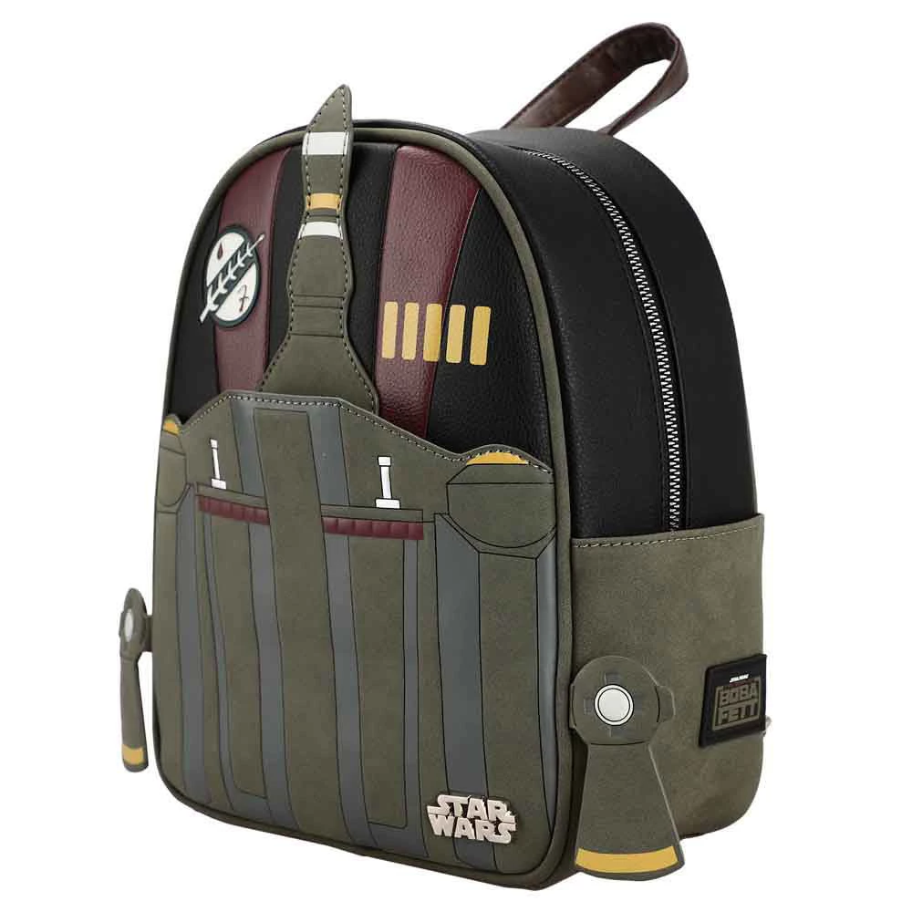 Bioworld Star Wars Boba Fett Jett Pack Mini Backpack 4 Bioworld Star Wars Boba Fett Jett Pack Mini Backpack