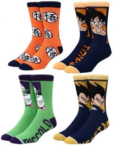 Bioworld Dragon Ball Z Broly 12 Days Of Socks Box Set