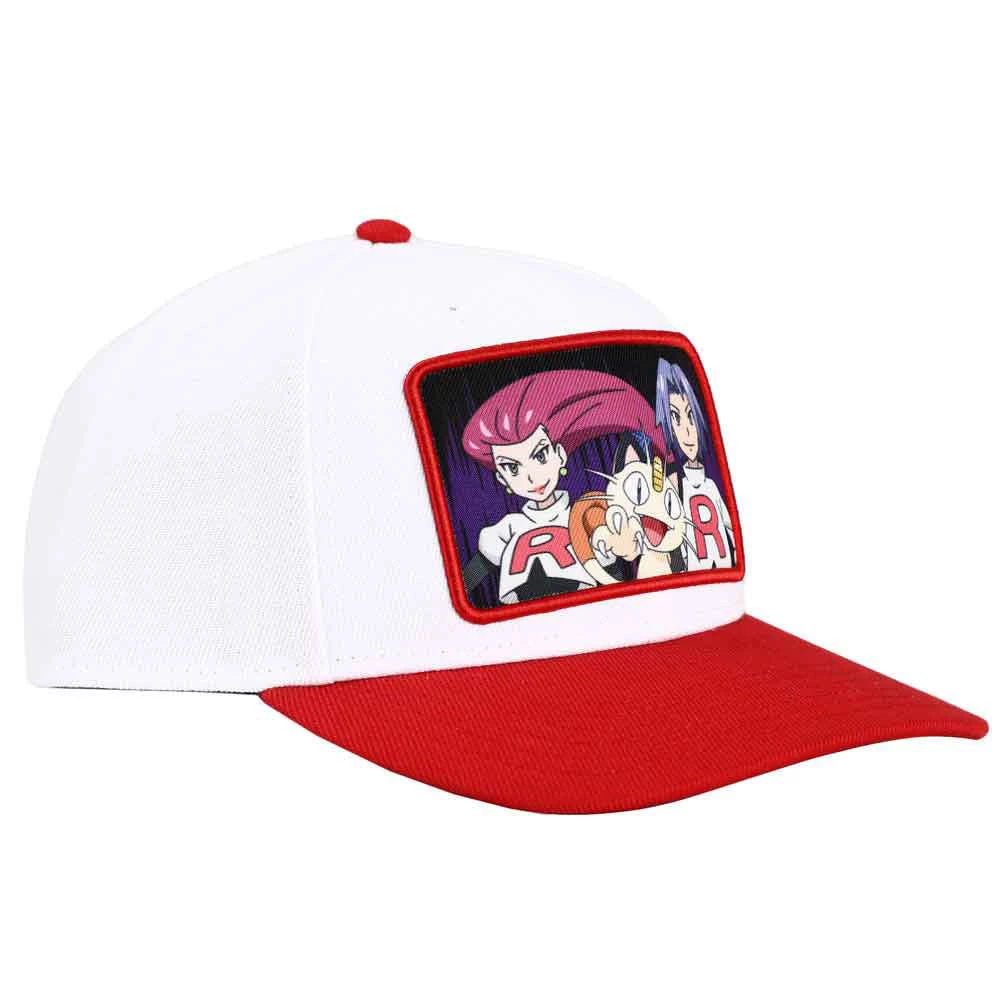 Bioworld Pokemon Team Rocket Sublimated Patch Pre-Curved Snapback 4 Bioworld Pokemon Team Rocket Sublimated Patch Pre-Curved Snapback