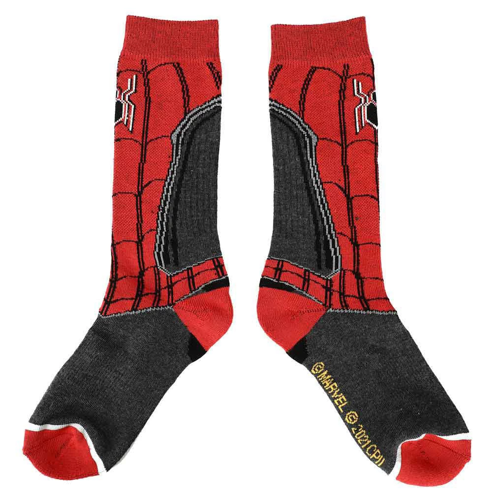 Bioworld Marvel Spider-Man No Way Home 3 Pair Crew Socks 6 Bioworld Marvel Spider-Man No Way Home 3 Pair Crew Socks