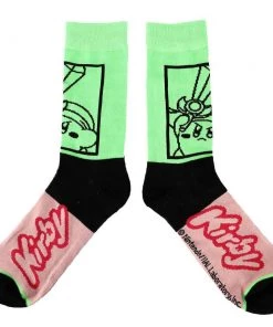 Bioworld Kirby Characters 5 Pair Crew Socks