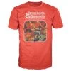 Bioworld Dungeons & Dragons Classic Red T-Shirt Anime