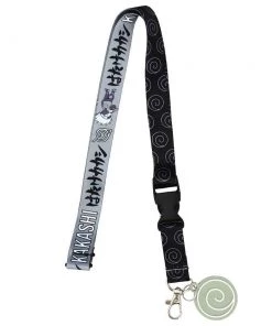 Bioworld Naruto Kakashi Rubber Charm Lanyard