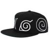 Bioworld Naruto Village Symbols Flat Bill Snapback