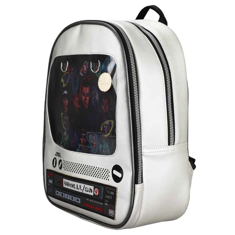 Bioworld Stranger Things Retro TV ITA Mini Backpack 6 Bioworld Stranger Things Retro TV ITA Mini Backpack